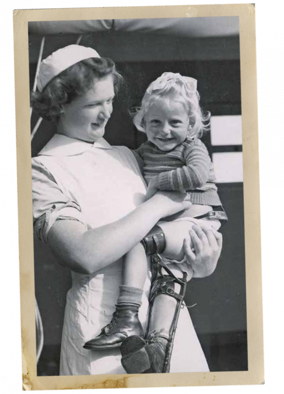 1931 WEHI and Children's Hospital research uncovers multiple strains of the polio virus.