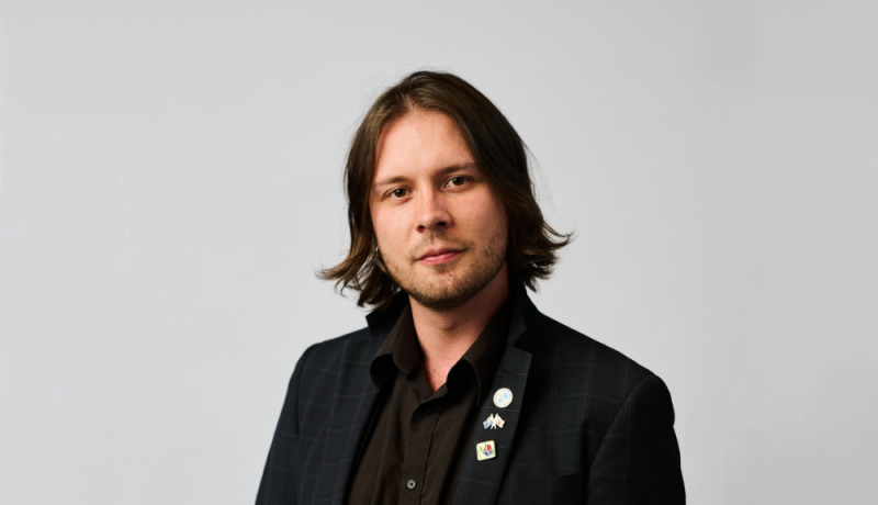 PhD student Jack Alexandrovics. Image supplied.