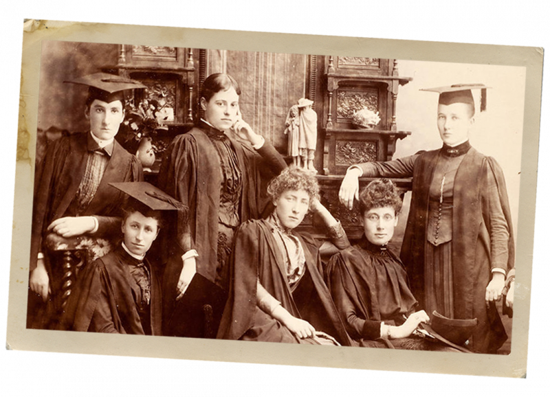 1891 First female graduates