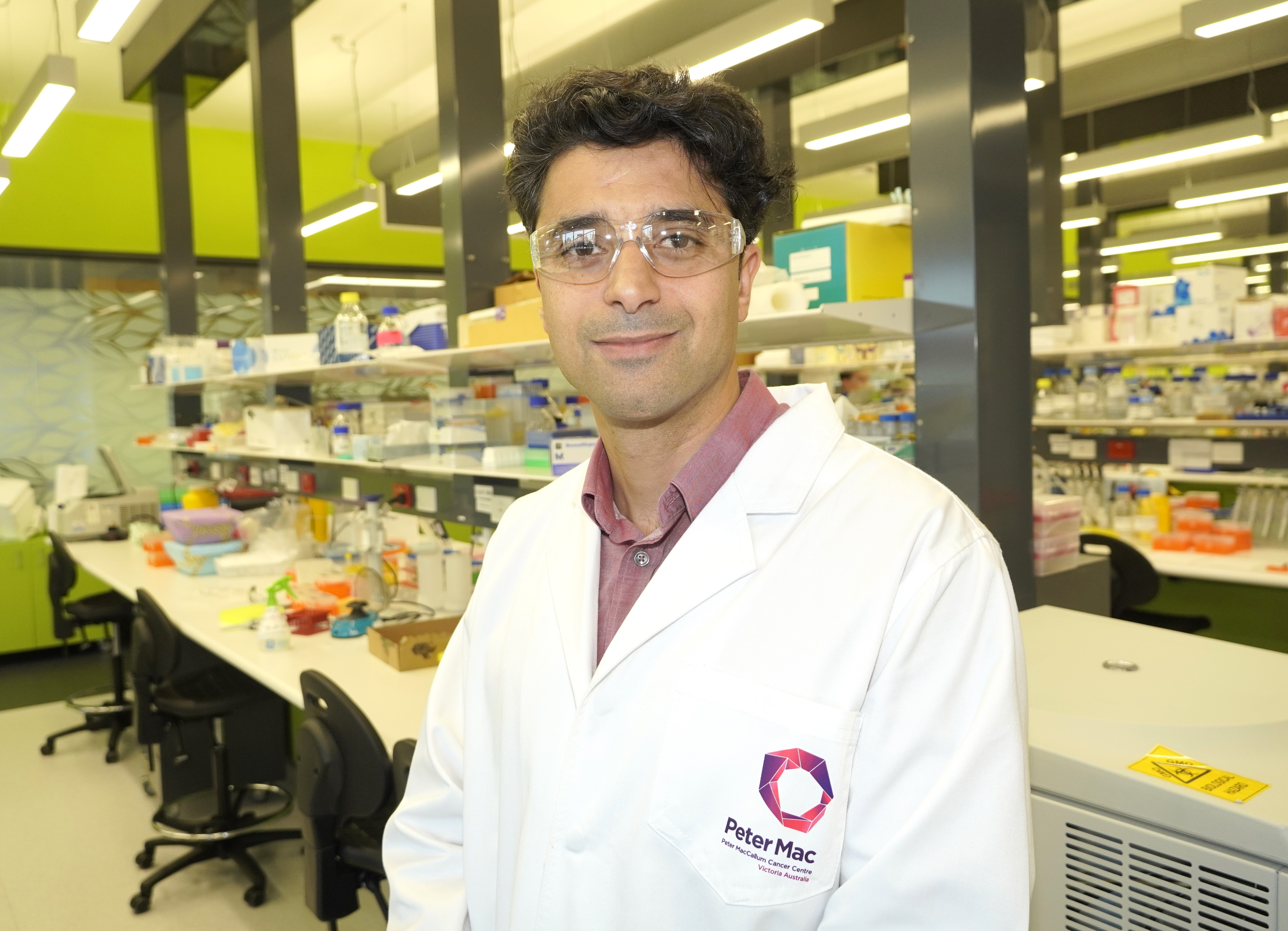 Dr Mohamed Fareh, Peter Mac, inaugural Galli Senior Research Fellow.