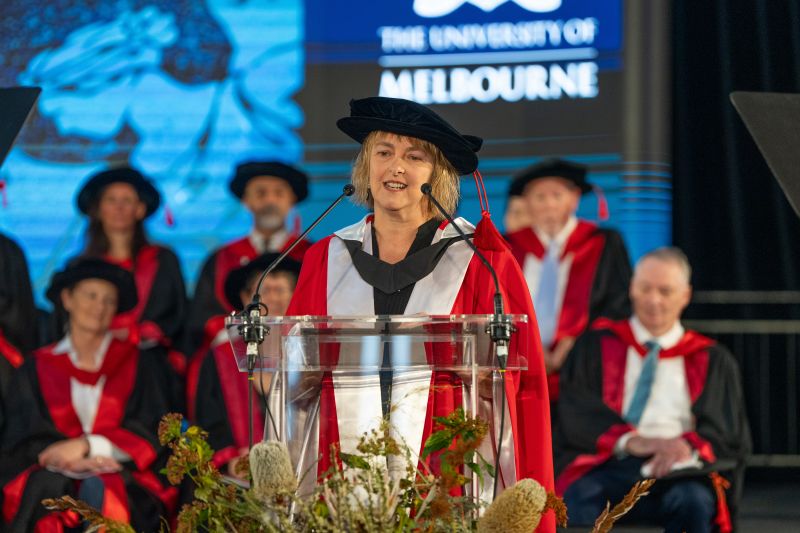Nicola Roxon at ceremony