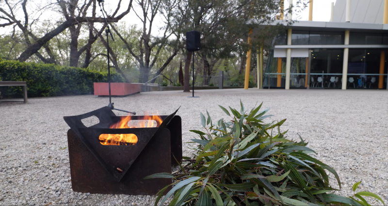 Image of a smoking ceremony