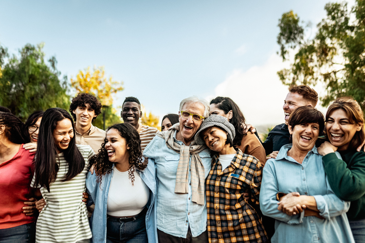 Happy community group