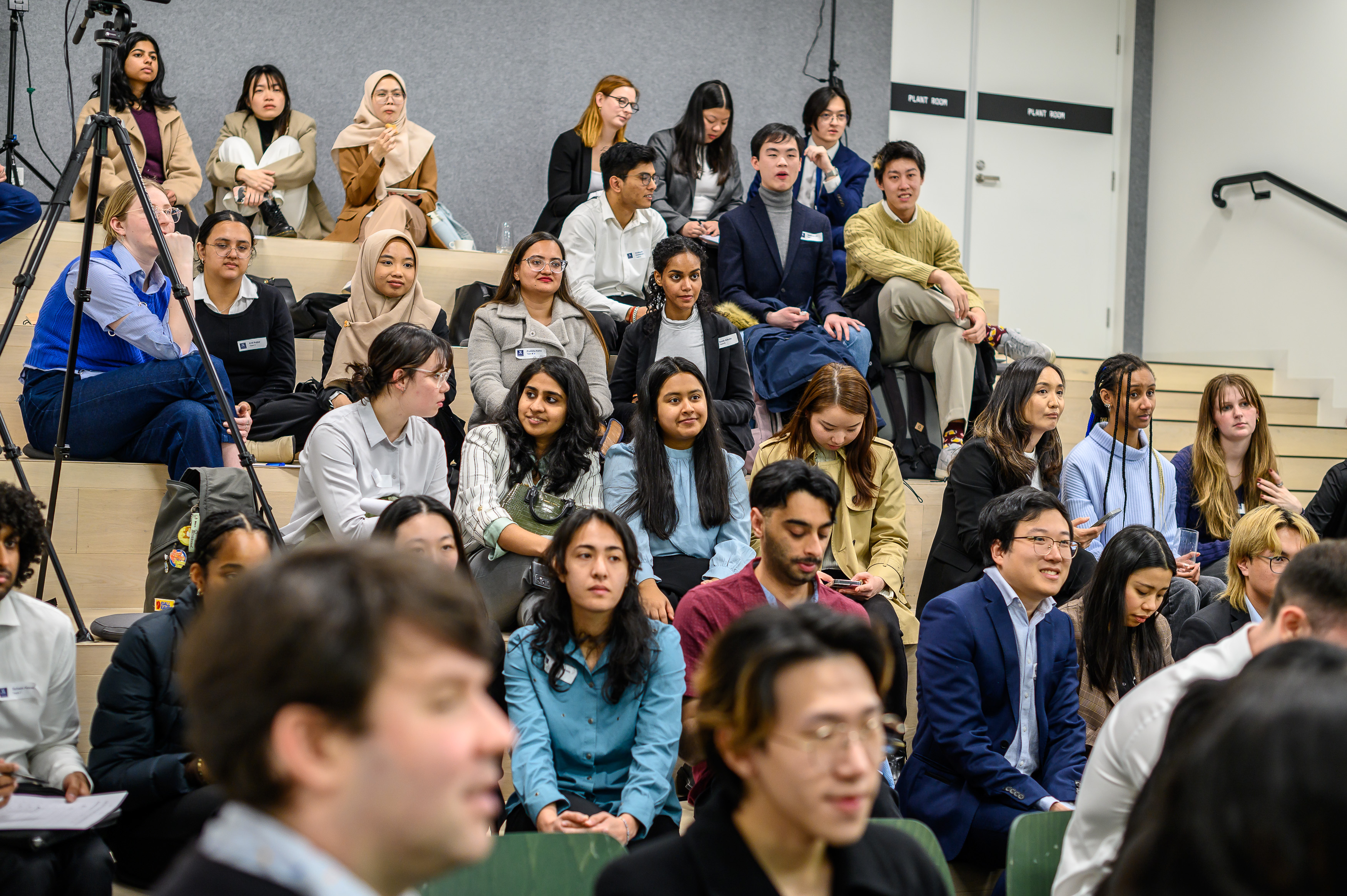 Students at the Indo-Pacific case competition