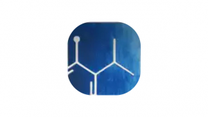 Logo of the corner of a chemistry diagram