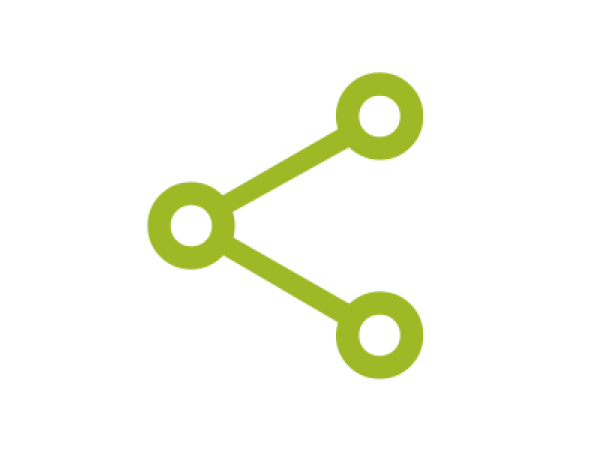 Reaching people icon